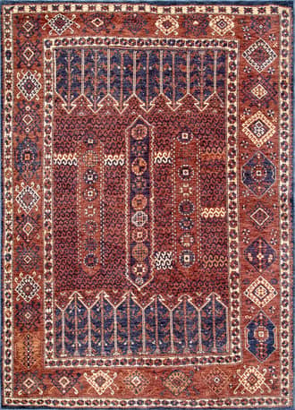 4' x 6' Tribal Emblematic Tokens Rug primary image