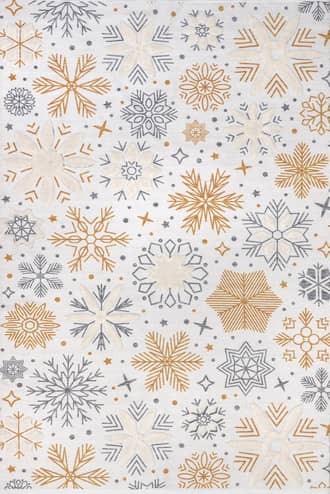 2' x 3' Eudora Snowflake Rug primary image