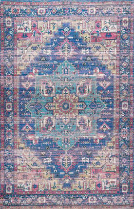 Blue 3' x 5' Rossi Rug swatch