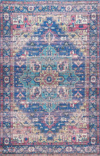 Blue 4' x 6' Rossi Rug swatch