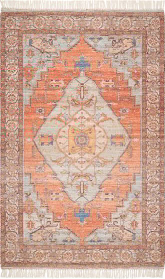 7' 6" x 9' 6" Medallion Tassel Rug primary image