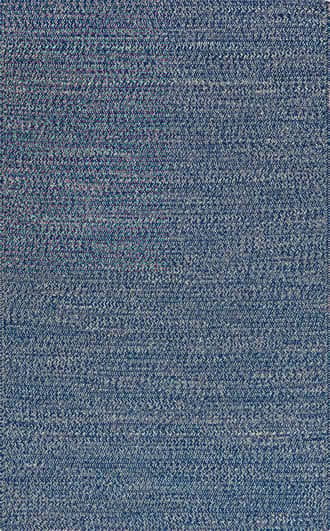 Blue Beretta Braided Cotton Rug swatch