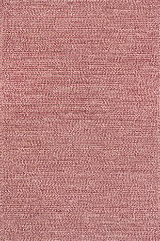 Burgundy Beretta Braided Cotton Rug swatch