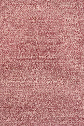 Burgundy 5' x 8' Beretta Braided Cotton Rug swatch