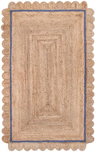 4' x 6' Anna Scalloped Jute Rug primary image