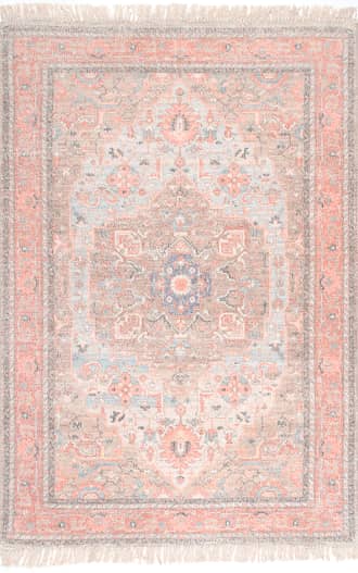 Floral Plated Medallion Rug primary image