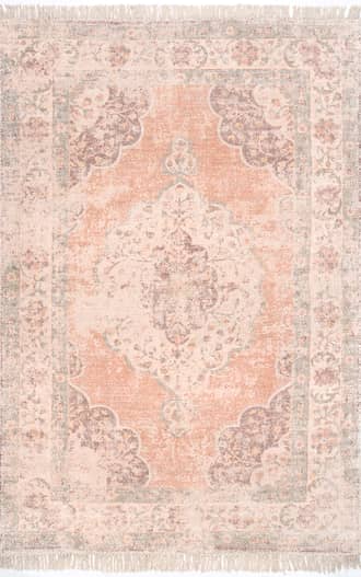 Multi 9' x 12' Fading Floral Medallion Rug swatch