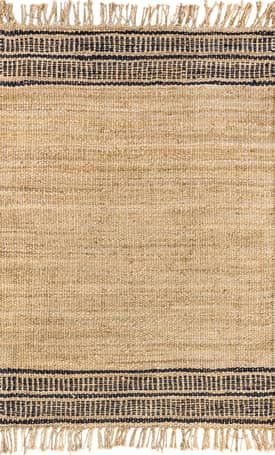 Natural Sky Jute Bordered Rug swatch