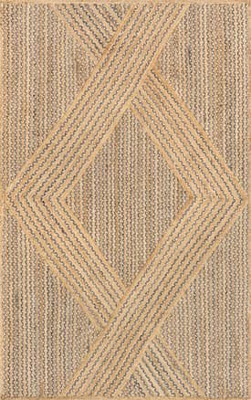 Natural Mercedes Traverse Chunky Rug swatch