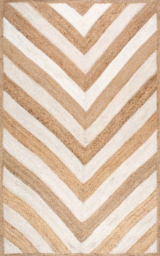 Jute Chevron Rug primary image
