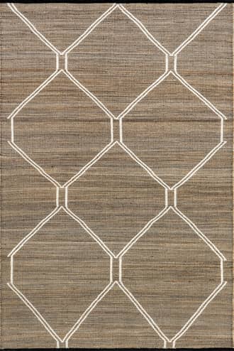 4' x 6' Mustang Handwoven Jute Rug primary image