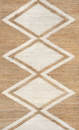 Natural Leigh Moroccan Jute Rug swatch