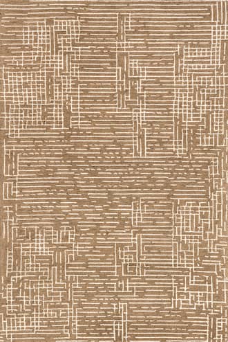 Natural 6' x 9' Hive Jute and Wool Rug swatch