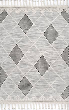 Ivory Harlequined Tiles Rug swatch