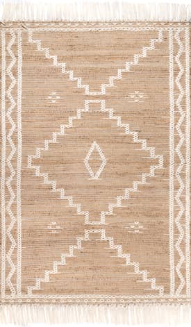 Natural 5' x 8' Jackie Natural Textured Rug swatch