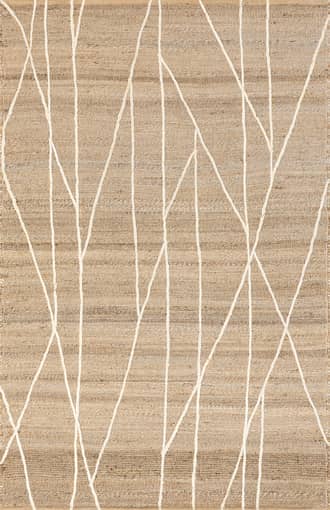 Natural Eliza Jute Branches Rug swatch