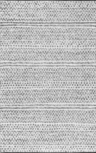 9' 6" x 13' 6" Reversible Striped Bands Indoor/Outdoor Rug primary image
