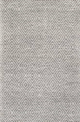 Grey Diamond Tiles Rug swatch