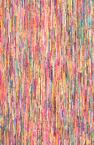 2' x 3' Kaleidoscopic Stripes Rug primary image