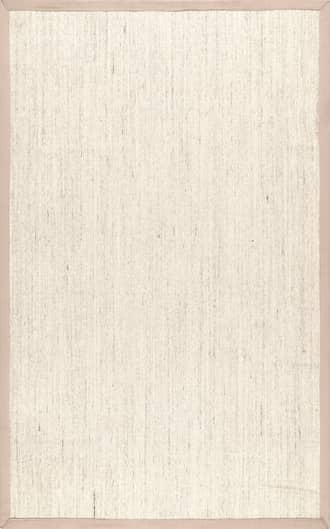 Bordered Bleached Sisal Rug primary image