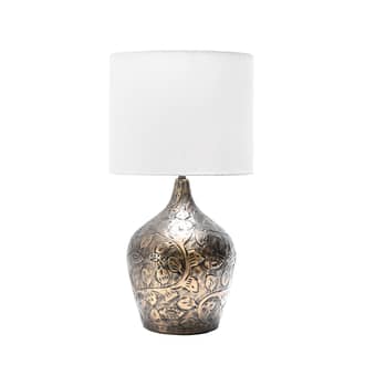 22-inch Etched Iron Ivied Table Lamp primary image