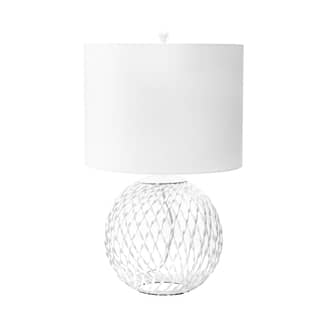 20-inch Iron Wire Mesh Globe Table Lamp primary image