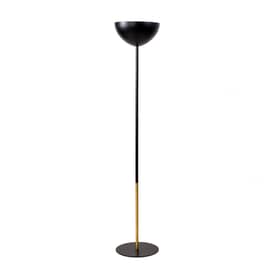 Black 62-inch Iron Minimalist Floor Lamp swatch