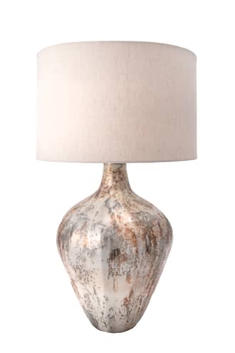 Grey 30-inch Wende Glass Vase Table Lamp swatch