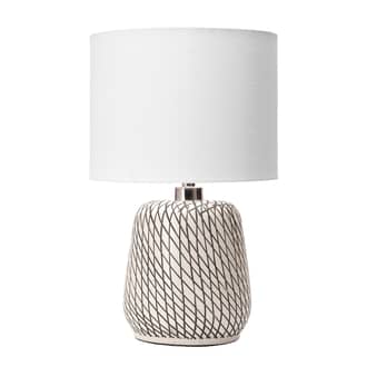 23-inch Glass Fishnet Urn Table Lamp primary image