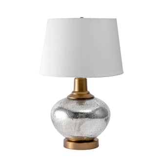 25-inch Mottled Glass Bowl Table Lamp primary image