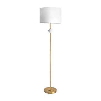 63-inch Marble Pearl Iron Staff Floor Lamp primary image