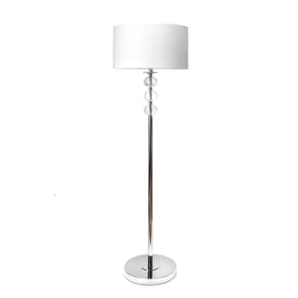 62-inch Stacked Crystal Iron Pole Floor Lamp primary image