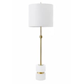 31-inch Alabaster Mounted Pole Table Lamp primary image