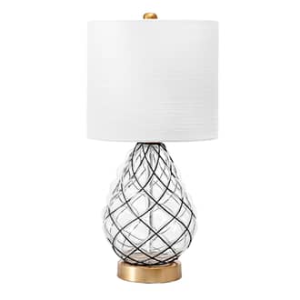 21-inch Wire Framed Glass Urn Table Lamp primary image