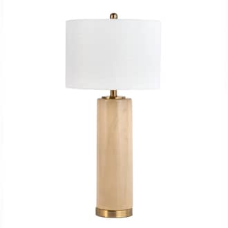30-inch Marbleized Ceramic Column Table Lamp primary image