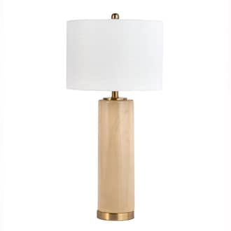 30-inch Marbleized Ceramic Column Table Lamp primary image
