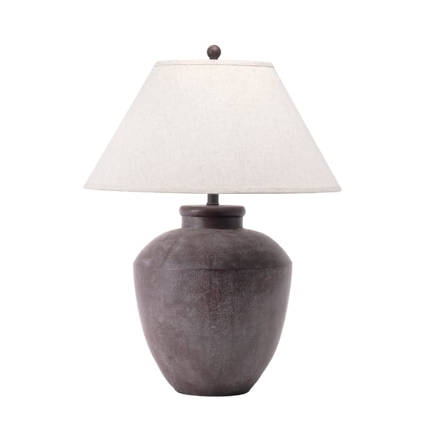 Shop Gray 30-inch Vintage Resin Urn Table Lamp from RugsUSA on Openhaus