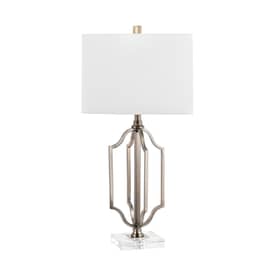 Brass 32-inch Metal Moroccan Frame Table Lamp swatch