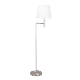 Silver 65-inch Steel Arched Floor Lamp swatch