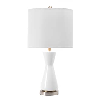 27-inch Glazed Glass Hourglass Table Lamp primary image