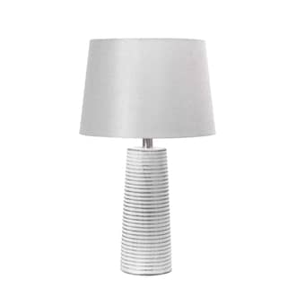 23-inch Textured Ceramic Column Table Lamp primary image