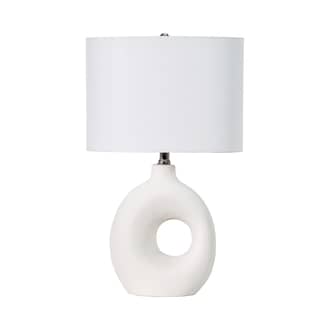 23-inch Ceramic Cutout Chamber Table Lamp primary image