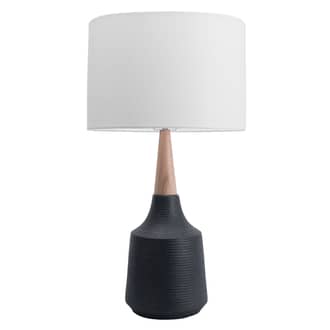 Black 28-inch Jenna Ceramic Table Lamp swatch