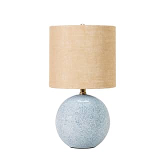18-inch Ceramic Seaside Dotted Table Lamp primary image