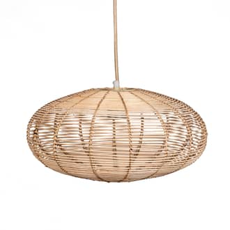 9-inch Rattan Orb Pendant primary image