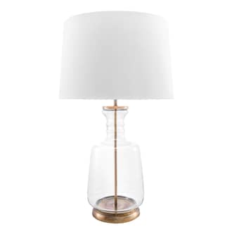Gold 24-Inch Emma Clear Glass Table Lamp swatch