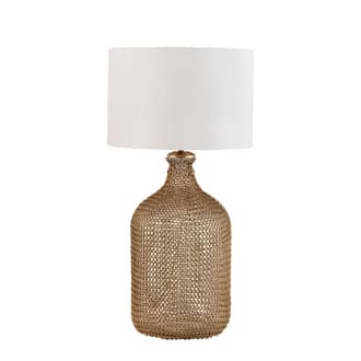 Gold 29-Inch Grace Gold Chained Glass Table Lamp swatch