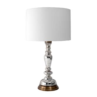 Silver 28-inch Spotted Glass Candlestick Table Lamp swatch