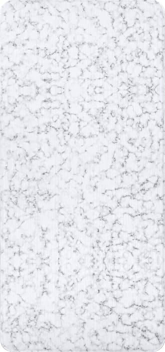 Light Grey Marbled Abstract Printed Anti-Fatigue Mat swatch