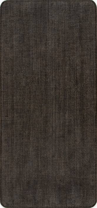 Dark Brown Basketweave Woven Anti-Fatigue Mat swatch